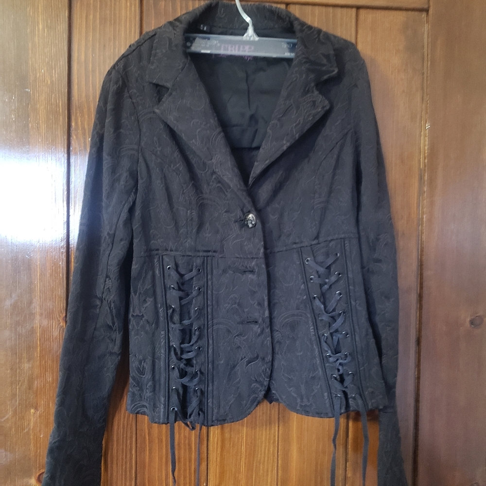 Tripp NYC boned corset blazer